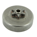 PROKUT one-piece spur sprocket GAF108567 for 3/8 inch low profile chain with 6 drive teeth and clutch drum