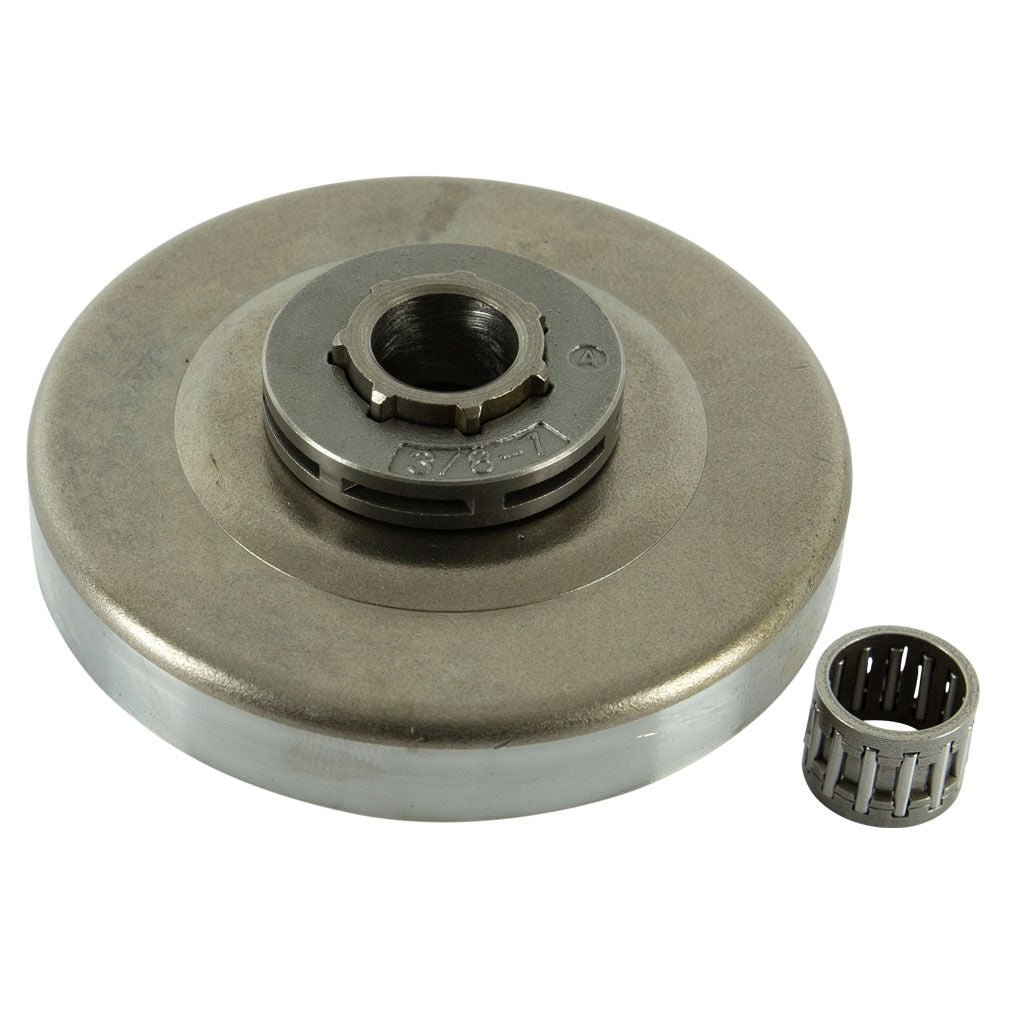 PROKUT rim sprocket system GAF21358, 3/8 inch pitch 7 tooth rim with small 7 spline hub and bearing