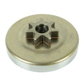 PROKUT one-piece spur sprocket GAF32794 with 7 drive teeth and 3/8 inch pitch, clutch drum and bearing visible