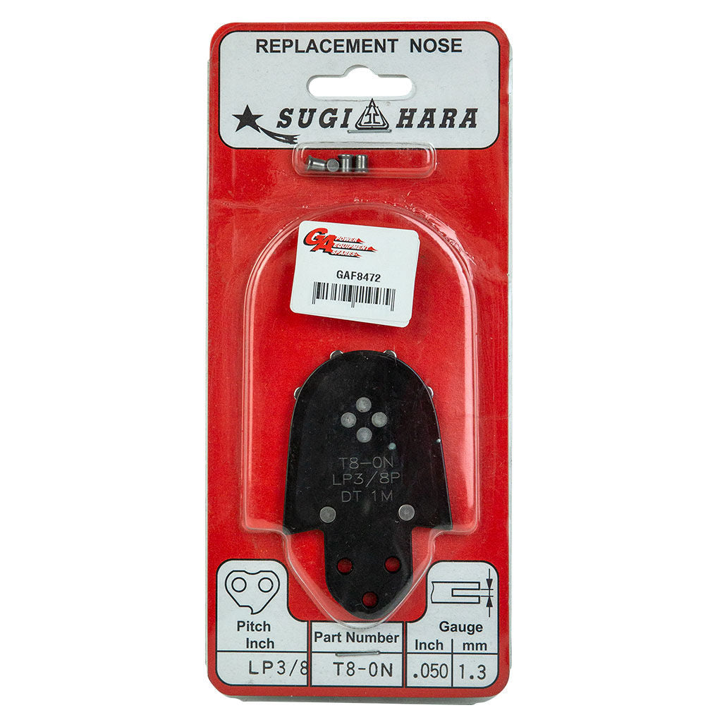 PROKUT Platinum Sugihara - Diatop replacement sprocket nose kit GAF8472 with 8 tooth sprocket and mounting rivets
