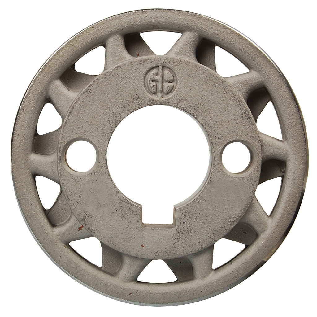 Harvester 12 tooth sprocket with 20mm keyed bore, SKU GBFBF-12-404, metal drive sprocket for outdoor power equipment