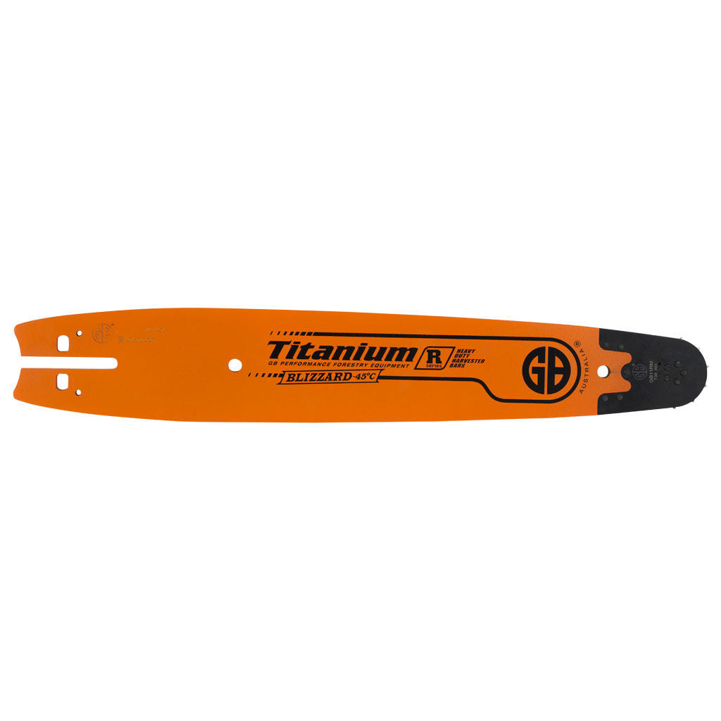 20 inch GB replacement nose harvester bar, .404 inch pitch and .080 inch gauge, SKU GBFFM2-20-80RM