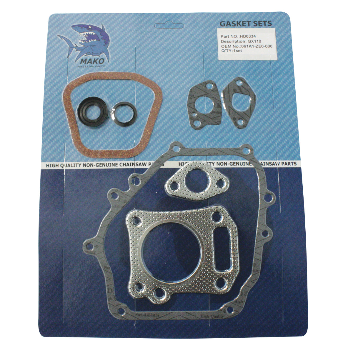 Gasket Set - Honda GX110 - 061A1-ZE0-000 By Jakmax - image 1