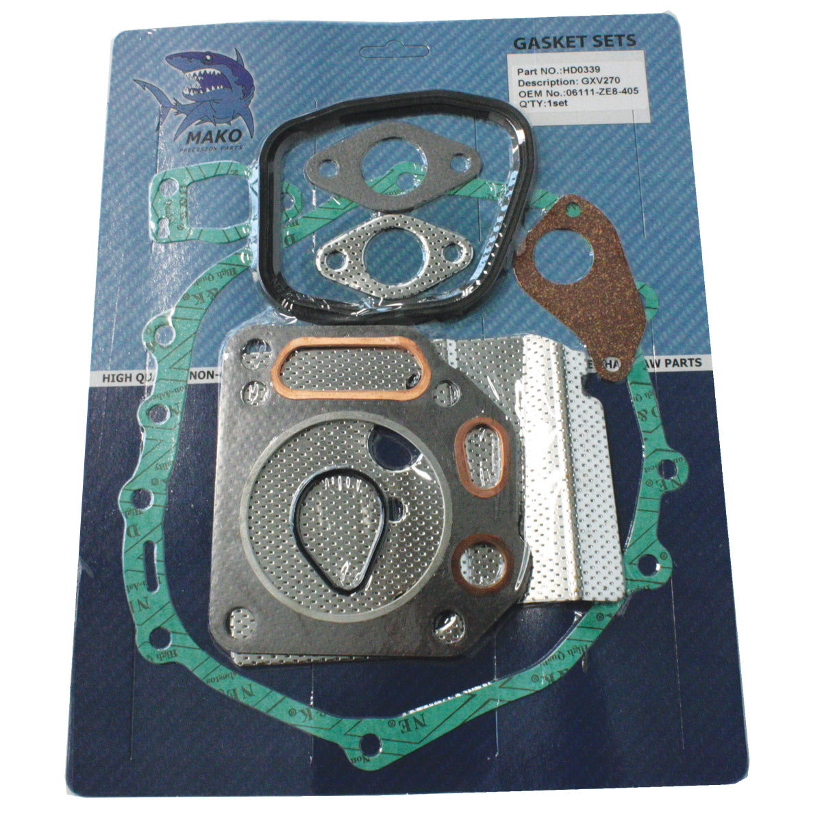 Gasket Set - Honda GXV270 - 06111-ZE8-405 By Jakmax - image 1