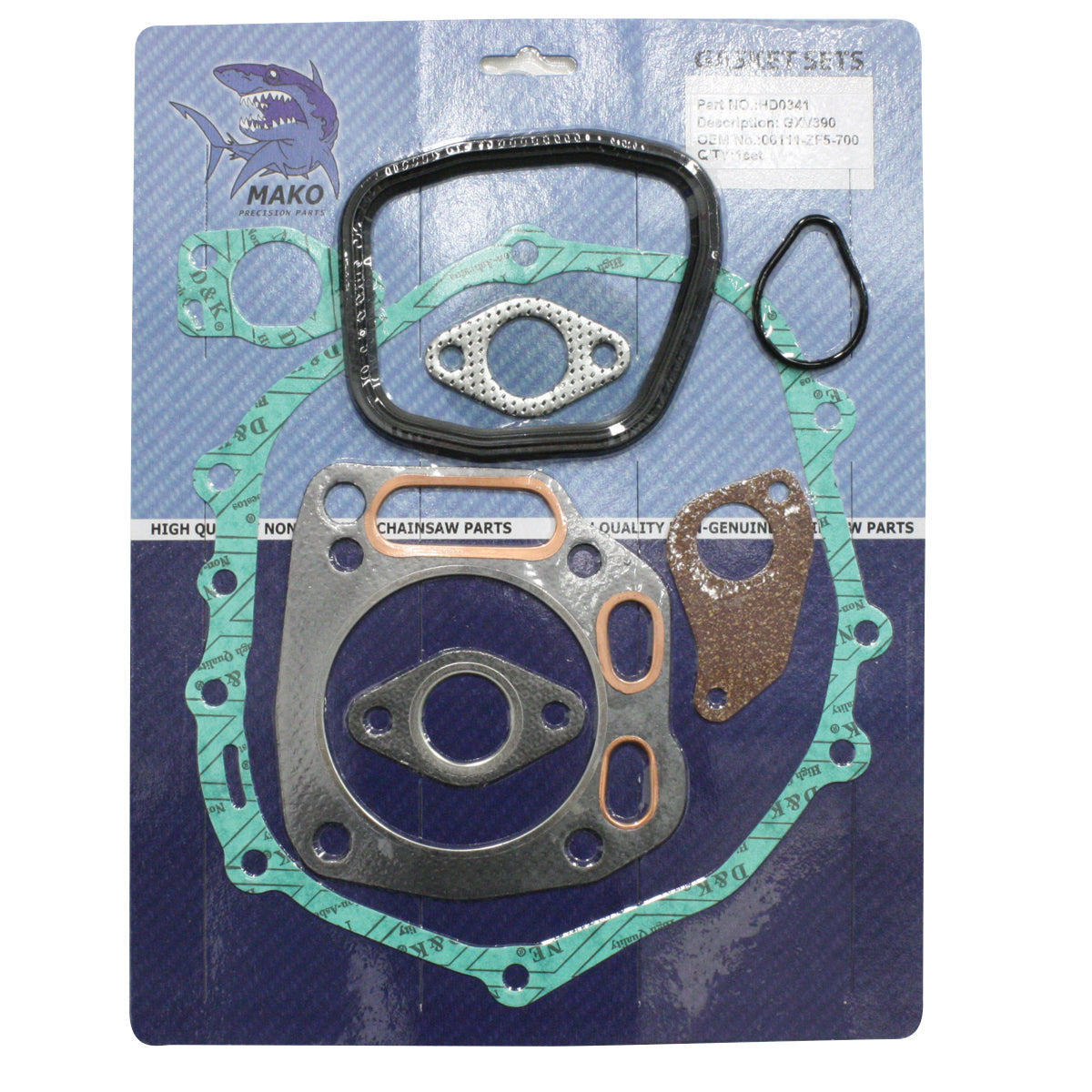 Gasket Set - Honda GXV390 - 06111-ZF5-700 By Jakmax - image 1