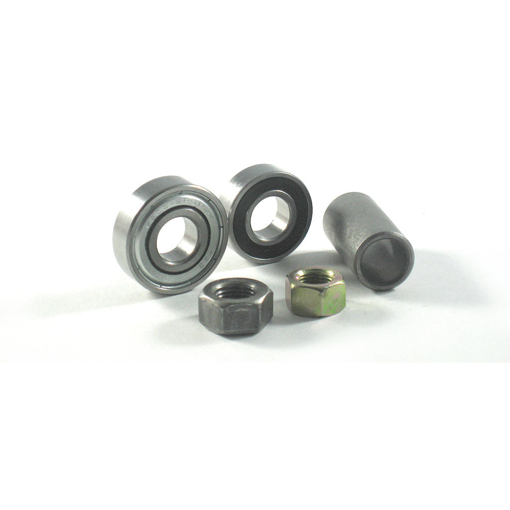 Murray spindle repair kit JAS5722 showing two bearings, bush and 1/2 x 20 nut