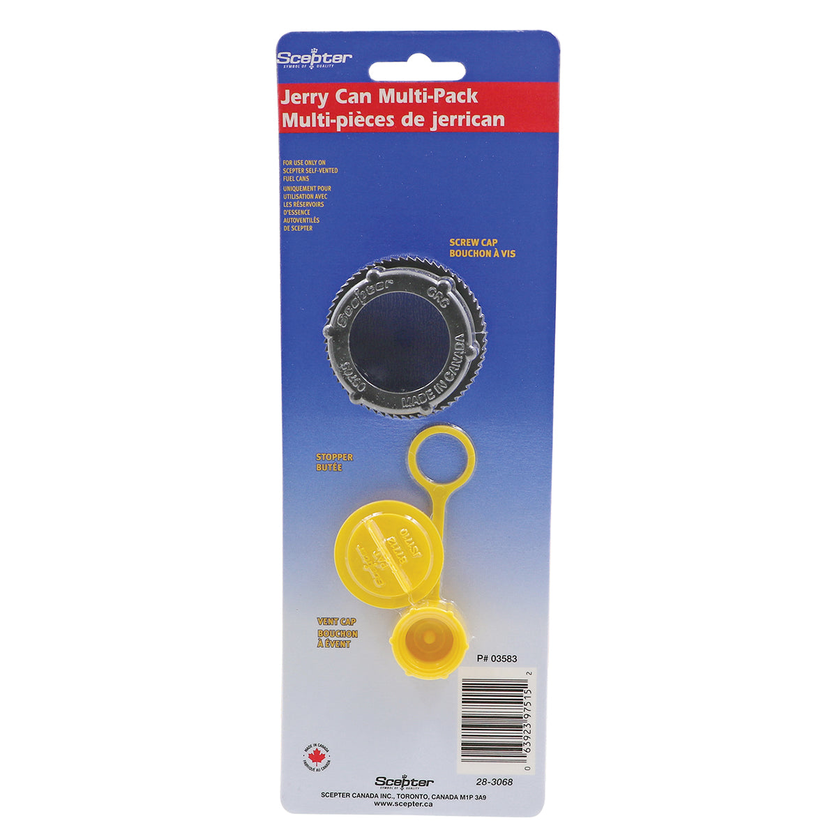 Scepter 3 Piece Spare Parts Kit By Jakmax - image 1