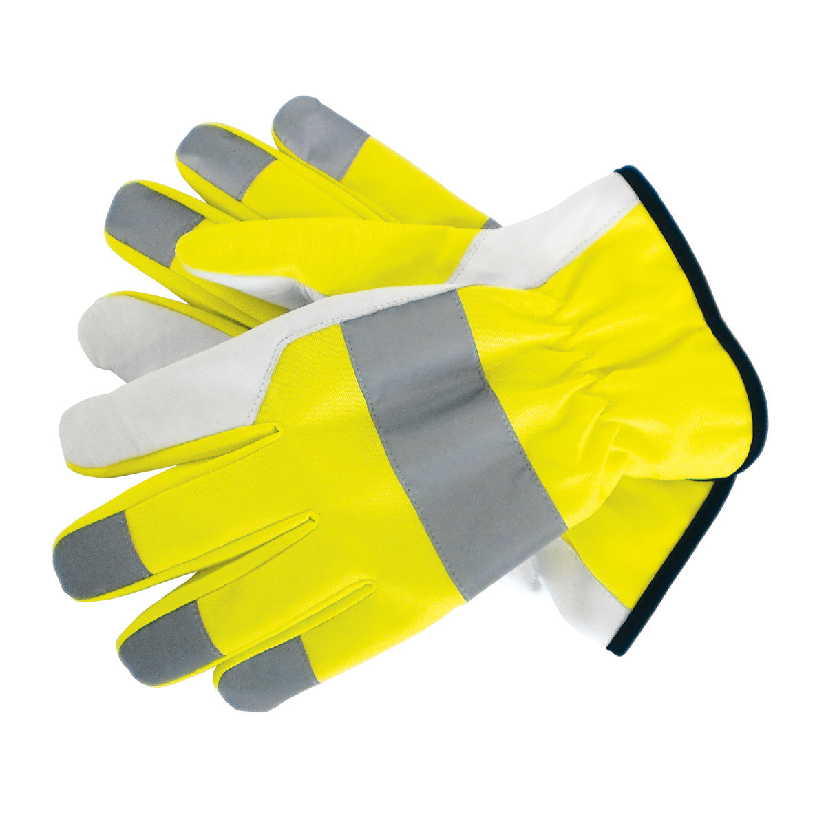 Hi-Vis Goat Skin Work Glove with Inner Lining By Jakmax - image 1