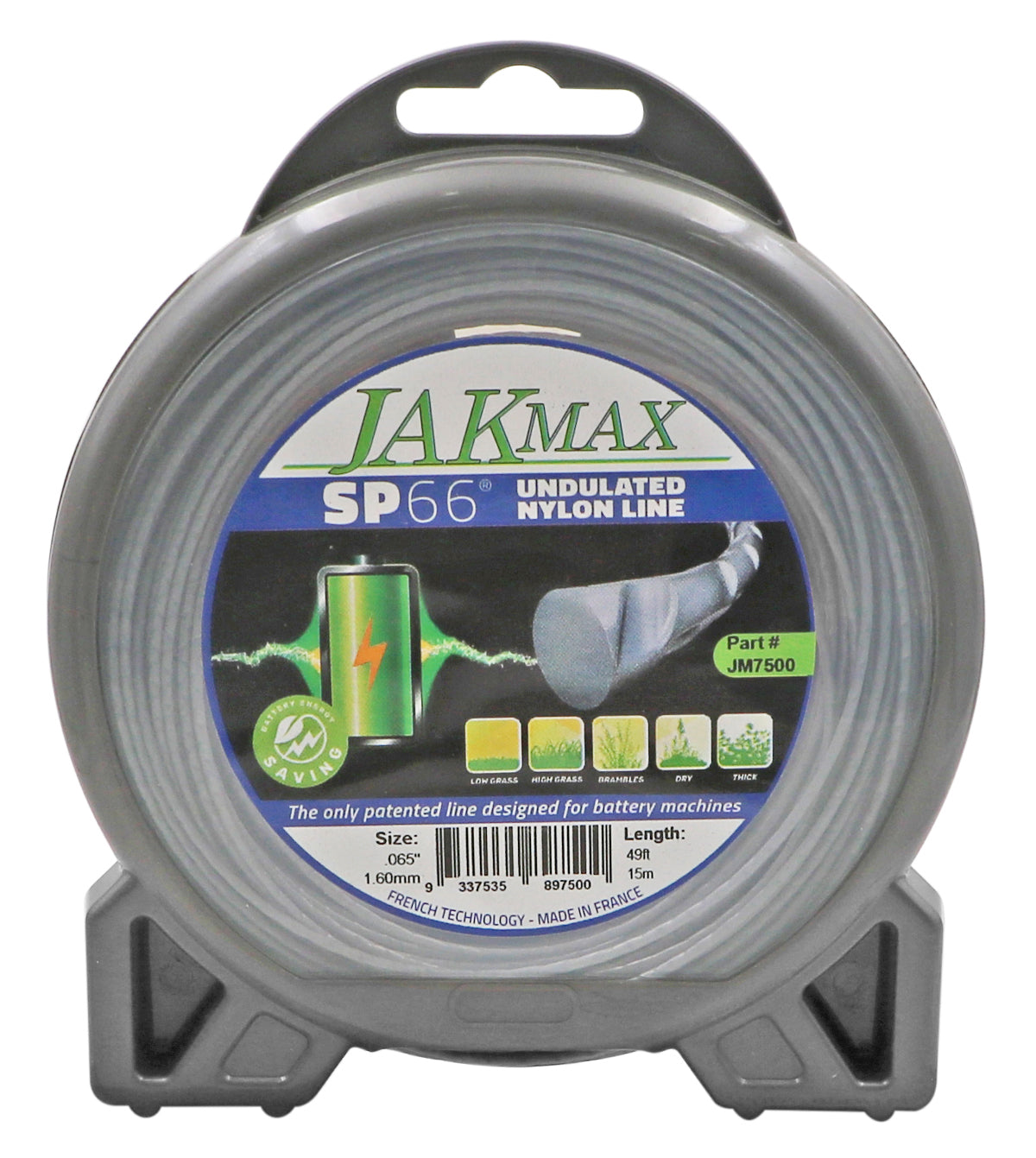 Clamshell - .080"/2.00mm - SP66 Undulated Nylon Line By Jakmax - featured image