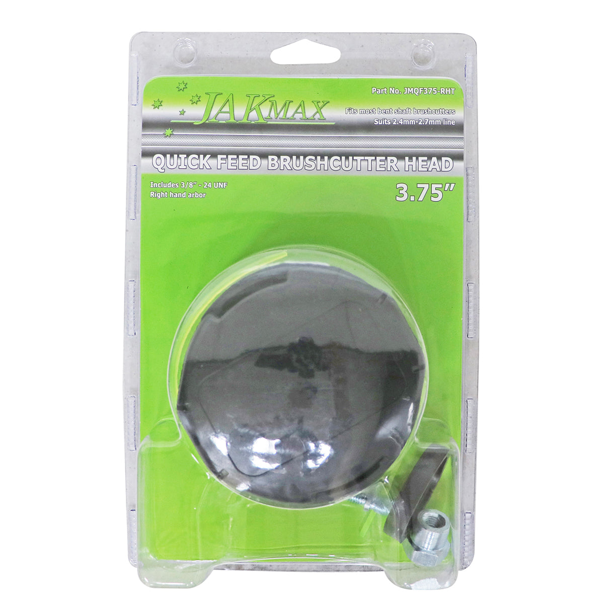 Quick Feed Brushcutter Head - 3.75" 3/8 Right Hand Thread By Jakmax - RHT - featured image