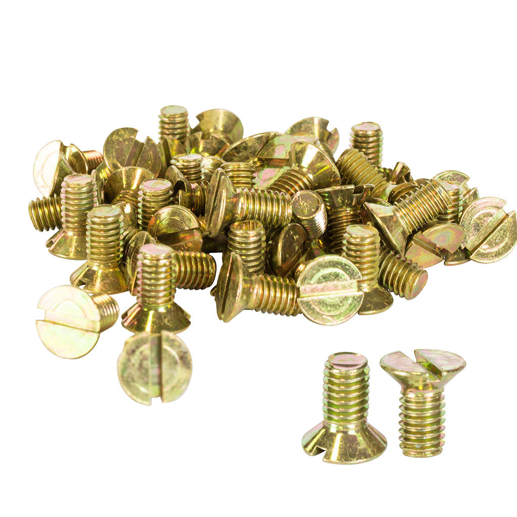 Screws for John Deere fairway and greens mower bedknife assemblies, SKU JRM4SDB050