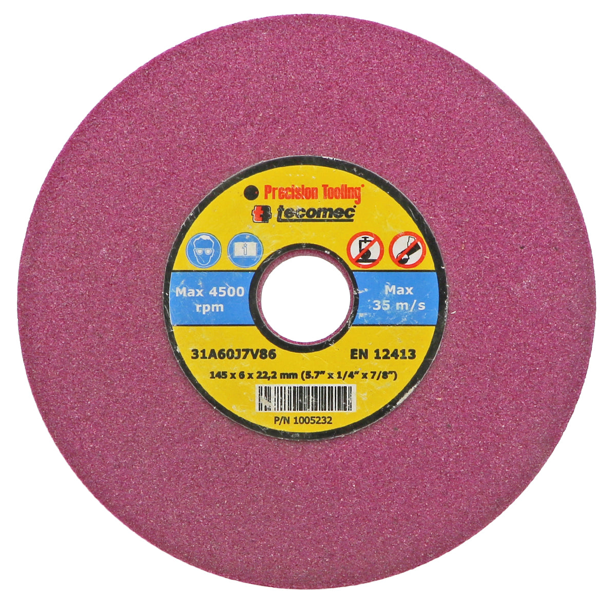 Tecomec Grinding Wheel - 145x22.2x6.0 By Jakmax - featured image