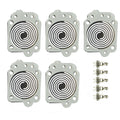 Genuine Walbro K8-WYTA spiral metering diaphragm upgrade kit 5-pack with installation sleeve and gaskets