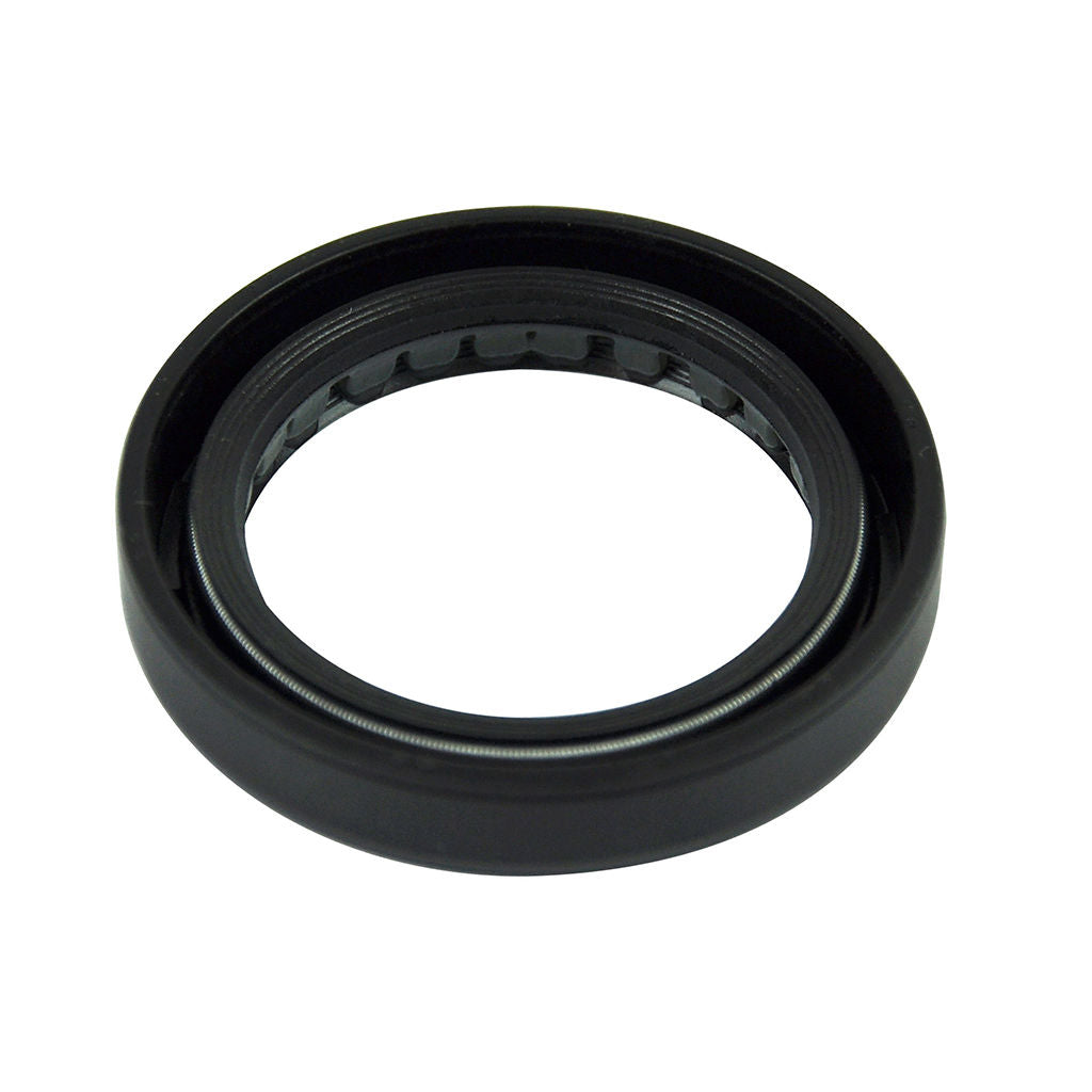 Kohler top main crankshaft oil seal, SKU KOH1203203-S, circular black rubber engine seal