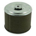 LONCIN air filter element LON180100073-T058 for G200F(D)A and G210F(D)A engines, shown as a round pleated filter