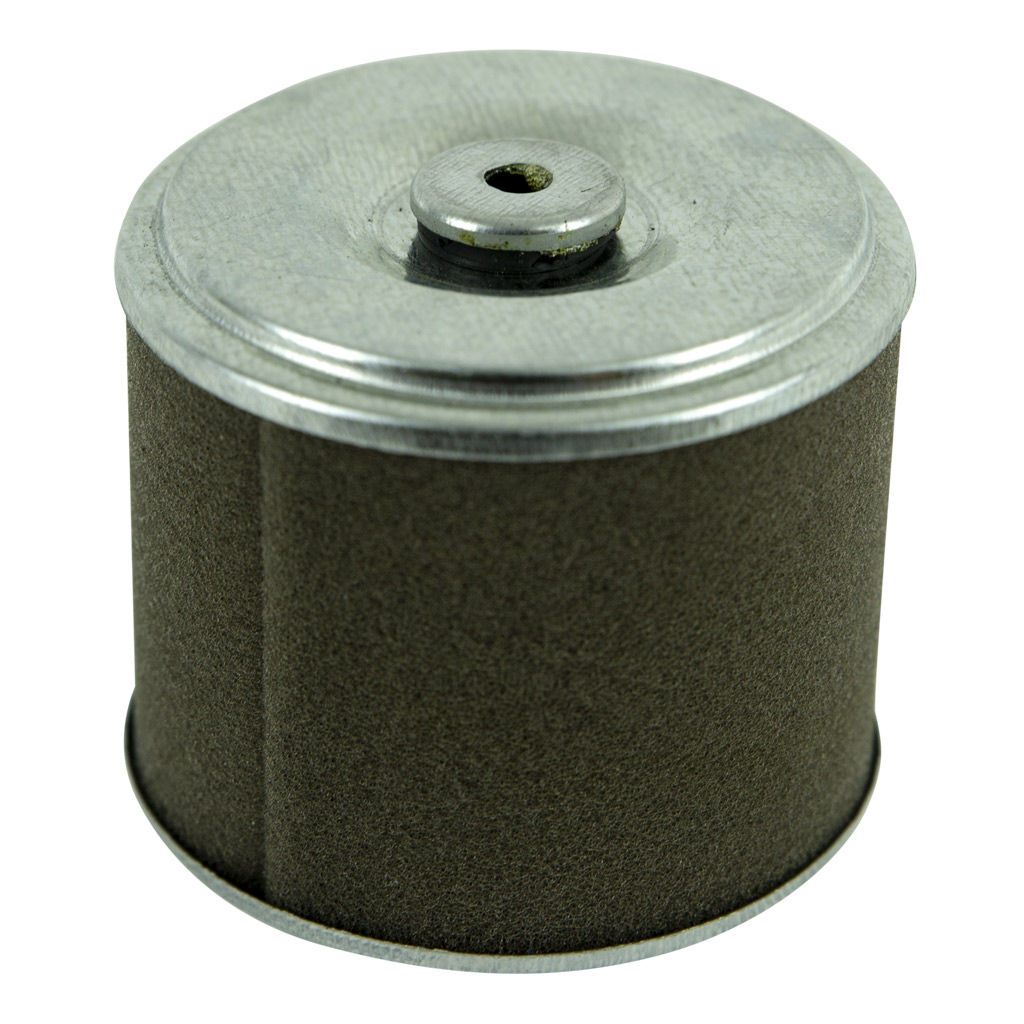 LONCIN air filter element LON180100073-T058 for G200F(D)A and G210F(D)A engines, shown as a round pleated filter