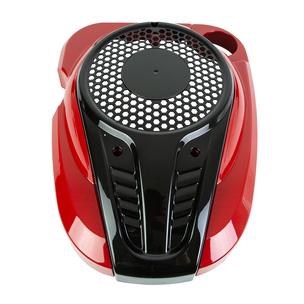 LONCIN fan cover hood for SSV160FC engine, SKU LON193690015-0001, shown as a moulded engine shroud