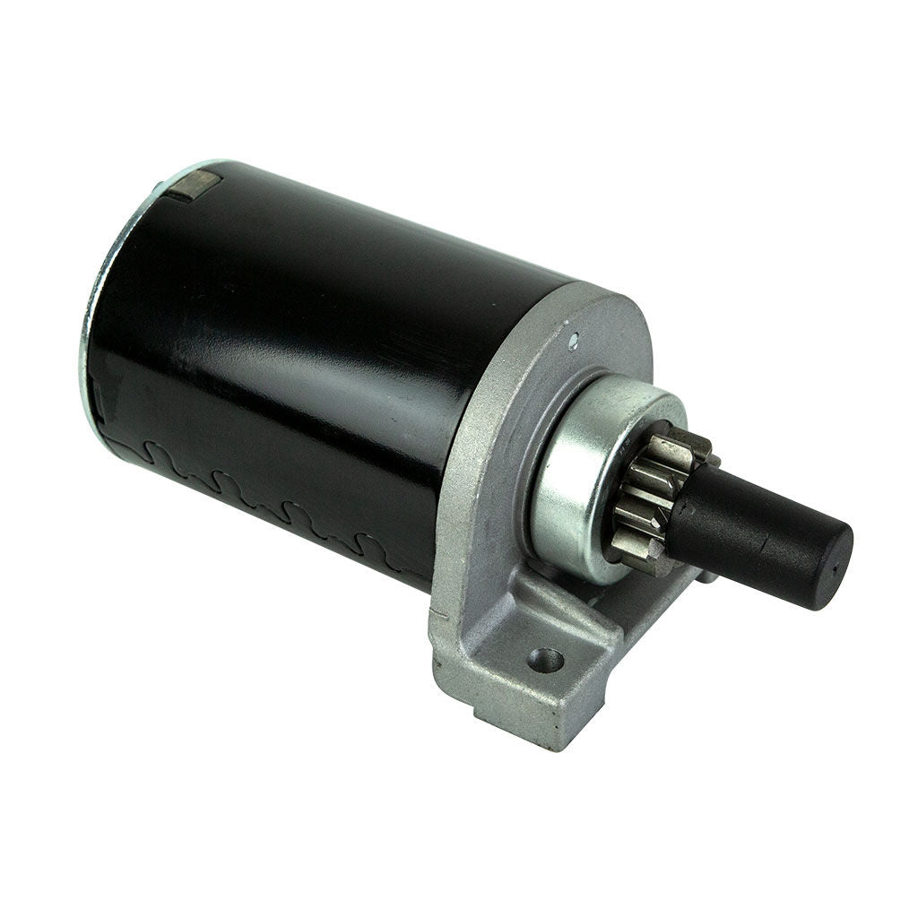 LONCIN starter motor for LC2P73F-A and TRE586VA engines, SKU LON270360154-0002, cylindrical metal part with mounting flange