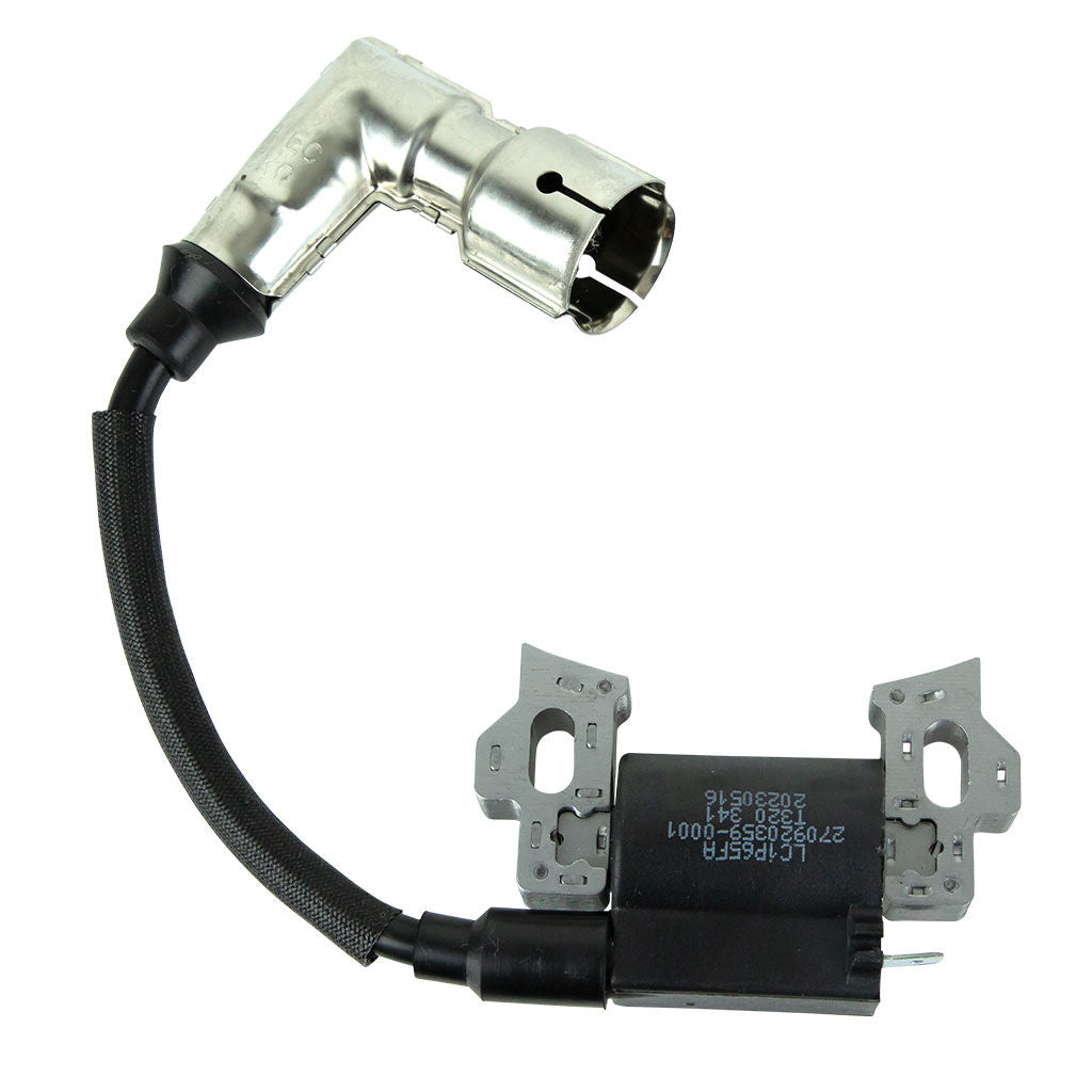 LONCIN ignition coil assembly for SSV140FE engine, SKU LON270920359-0001, showing coil body and mounting points