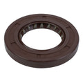 LONCIN oil seal 35x62x8 mm, SKU LON380650436-T390, round black rubber seal with metal casing