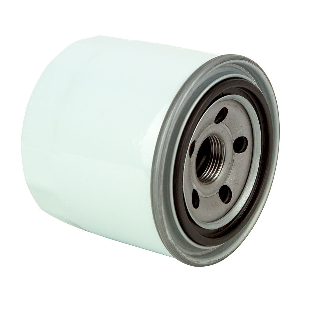 GASPARES engine oil filter, SKU OIP8637, spin-on style replacement part for Jacobsen, John Deere and Toro engines