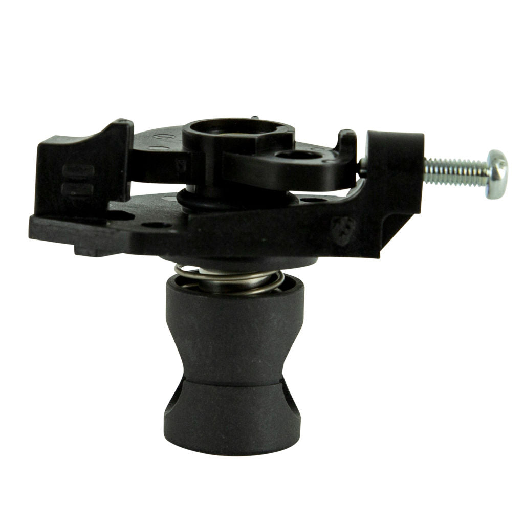Genuine Walbro throttle valve, SKU OMK34-712-1, small metal carburettor component for outdoor power equipment
