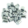 Pack of 25 Harvester replacement rivets, SKU OMK578147, for chainsaw bar and chain maintenance