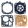 Genuine Tillotson DG-7HS diaphragm and gasket set, SKU OMKDG7HS, showing carburettor diaphragms and gaskets