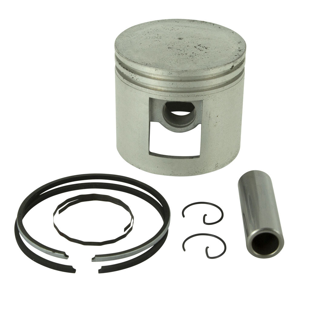 GASPARES piston assembly PIA855+60 for Victa 160cc 2-stroke, +060″ oversize piston with rings, pin and circlips