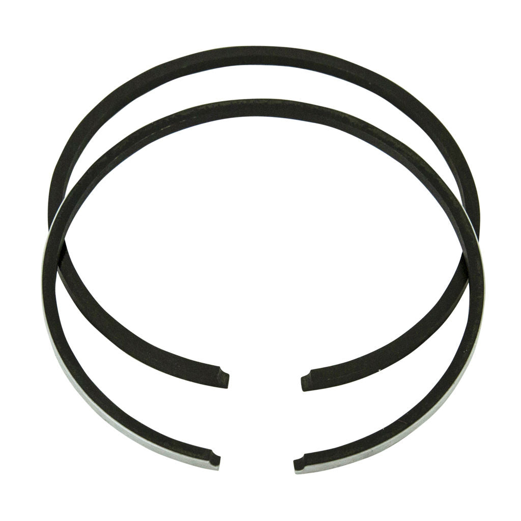 Piston ring set for Victa 125cc two-stroke engine, +.020″ oversize rings, SKU PIR2594+20
