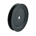 PUL7458 spindle pulley for 42 inch Craftsman and Husqvarna mower decks, 5-1/2 inch diameter with splined centre hole