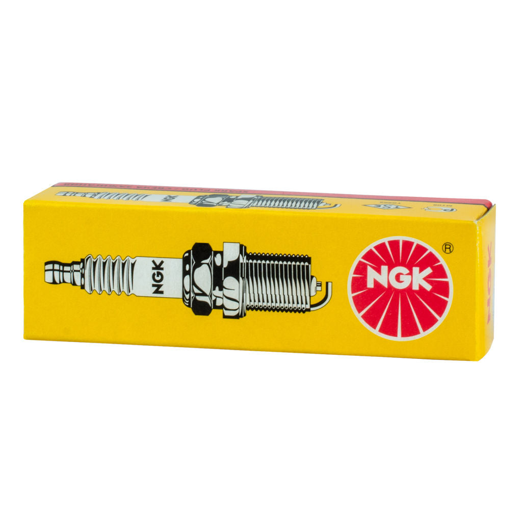 NGK ZGR5A spark plug #5839, SKU SPKZGR5A, showing threaded metal body and ceramic insulator