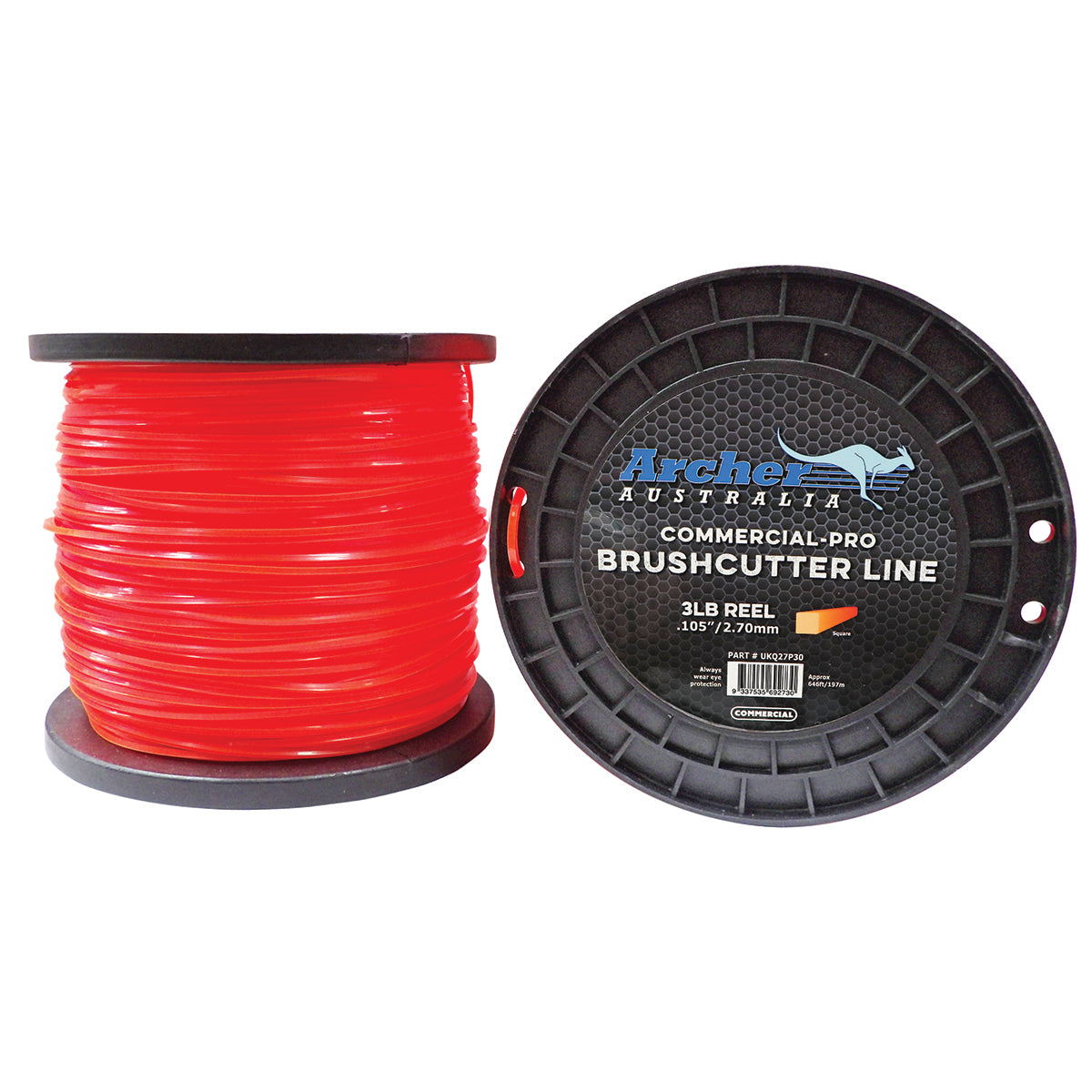 Archer Commercial-Pro 2.70 mm / .105" Square Nylon Line By Jakmax - featured image
