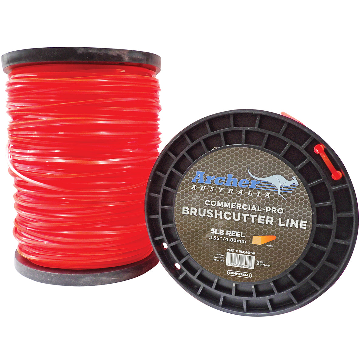 Archer Commercial-Pro 4.00 mm / .155" Square Nylon Line By Jakmax - featured image