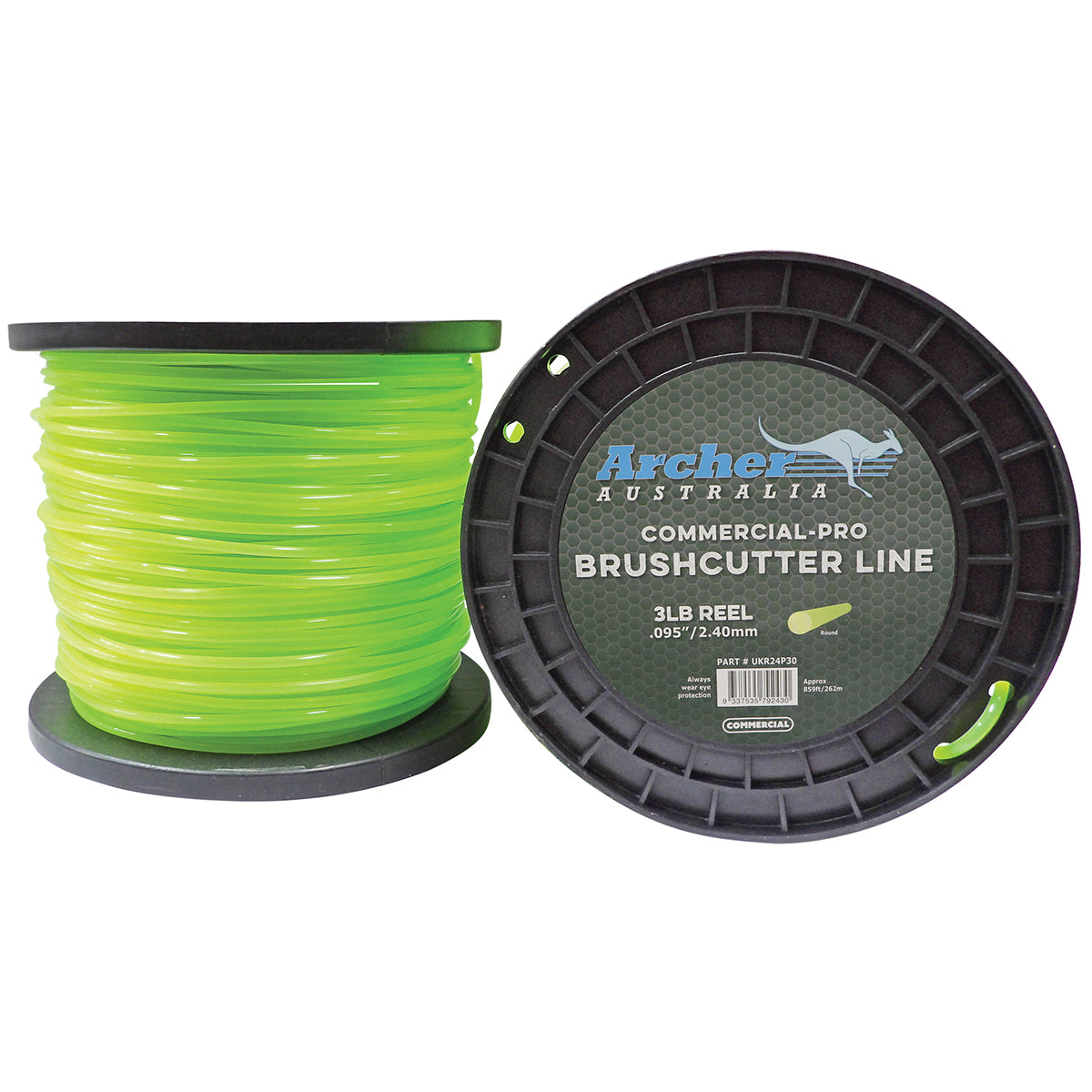 Archer Commercial-Pro 2.40 mm / .095" Round Nylon Line By Jakmax - featured image