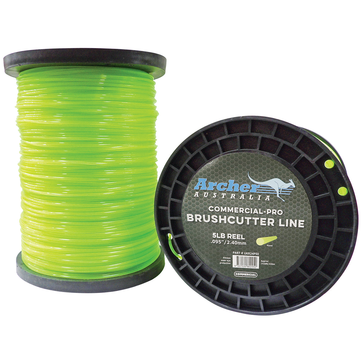 Archer Commercial-Pro 2.40 mm / .095" Round Nylon Line By Jakmax - featured image