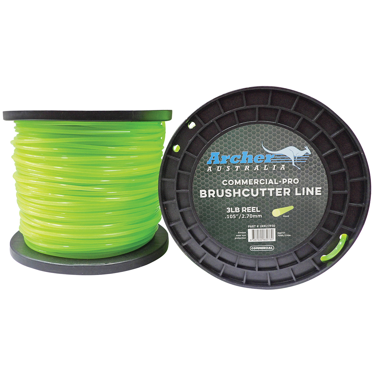 Archer Commercial-Pro 2.70 mm / .105" Round Nylon Line By Jakmax - featured image
