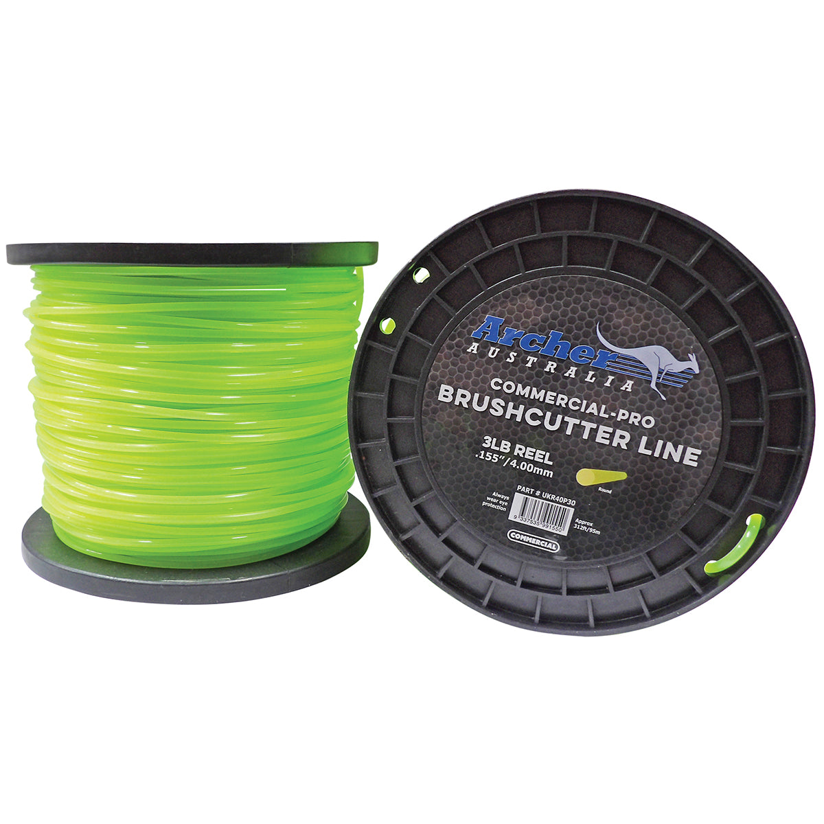 Archer Commercial-Pro Round Nylon Line - 4.00mm/.155" - 5lb Reel By Jakmax - featured image