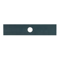Edger blade SKU WMS14055, 9-7/16 inch long steel blade with 7/8 inch centre hole for Masport edgers