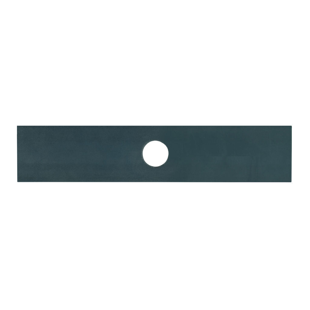 Edger blade SKU WMS14055, 9-7/16 inch long steel blade with 7/8 inch centre hole for Masport edgers
