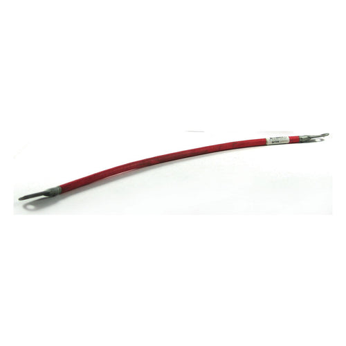 GA BAT394 16 inch red battery cable assembly with 1/4 inch and 3/8 inch eyelet terminals