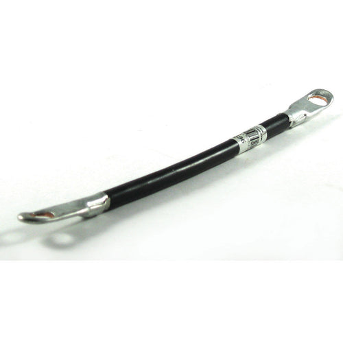 GA BAT396 black battery cable assembly with 1/4 inch and 3/8 inch eyelets, 20 inch length