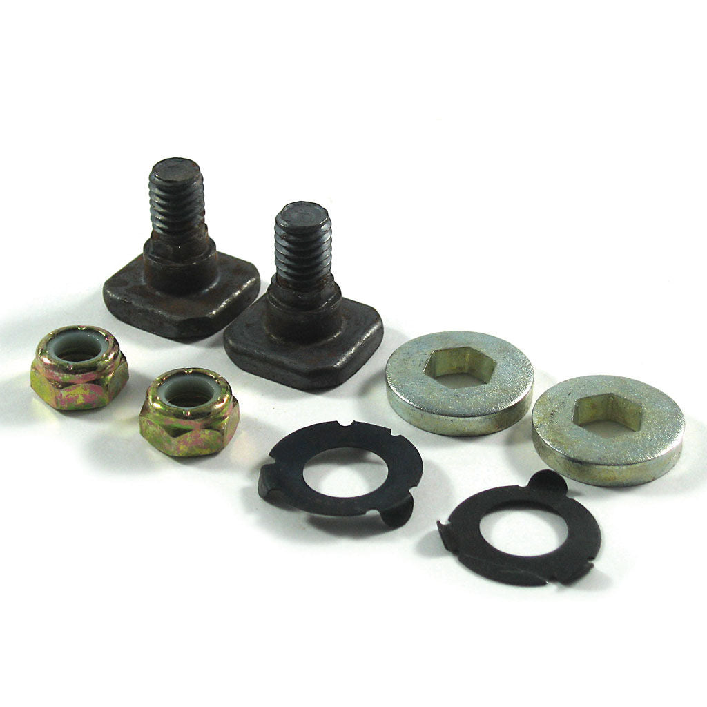 Victa G Type ″C″ bolt and nut set BBN451 skin packed showing nuts, bolts, thick and thin washers
