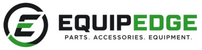 EquiEdge logo with a stylized green and black 'E' inside a circle, alongside the text 'EQUIEDGE' in black and green, and the tagline 'PARTS. ACCESSORIES.